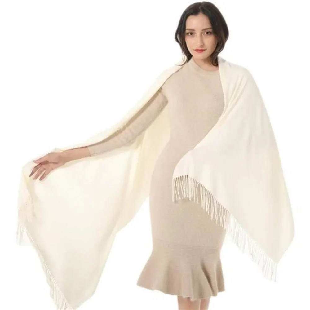 Women Shawl Wrap Scarf Pashmina Gifts Idea Wedding Christmas Birthday Large Soft